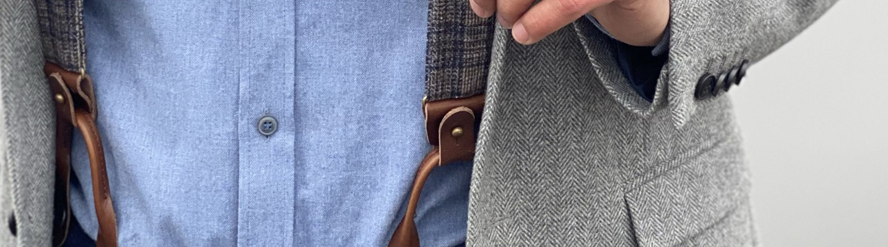 Suspenders striped