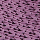 Sir Redman knitted pocket square Dusty Grape
