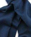 Unisex scarf viscose navy blue