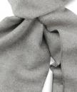 Unisex scarf viscose grey