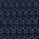 Sir Redman knitted pocket square dark blue