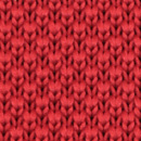 Bow tie knitted bright red