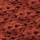 Bow tie knitted wool terracotta