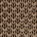 Sir Redman knitted bow tie warm taupe