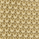 Sir Redman knitted pocket square Prairie Sand