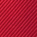 Necktie silk repp red
