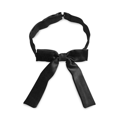 Kids bow tie black