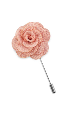 Lapel pin rose