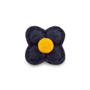 Lapel pin felt flower short