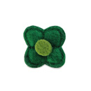 Lapel pin felt flower short