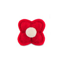 Lapel pin felt flower short