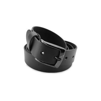 Cow leather belt wide