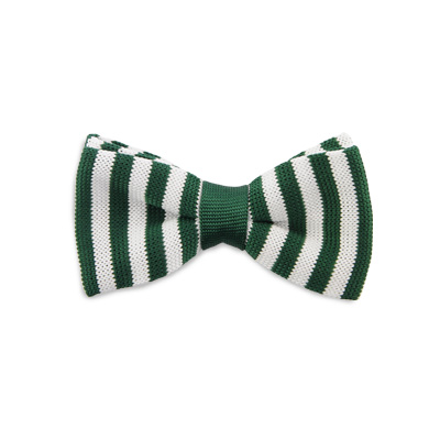 Sir Redman bow tie My Striped Hero green