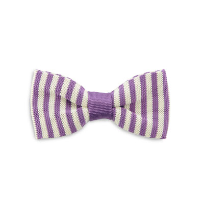 Sir Redman bow tie My Striped Hero purple